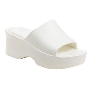 Rocket Dog Womens/Ladies Petal Blown EVA Wedge Sandals / Off White